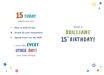 Picture of 15 BIRTHDAY WISHES CARD